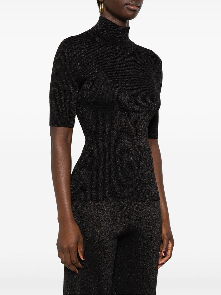 Glitter Turtleneck – Mix FW24P_MISSONI_MOCK-NK-3-4-SLV-