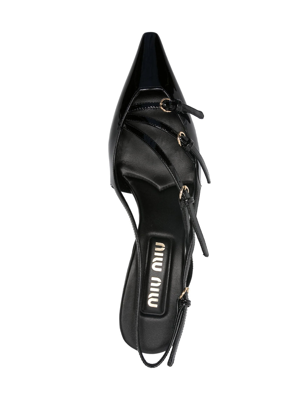 Buckle Slingback Pumps