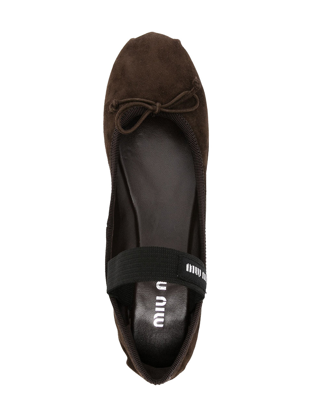 Suede Ballerina Flats