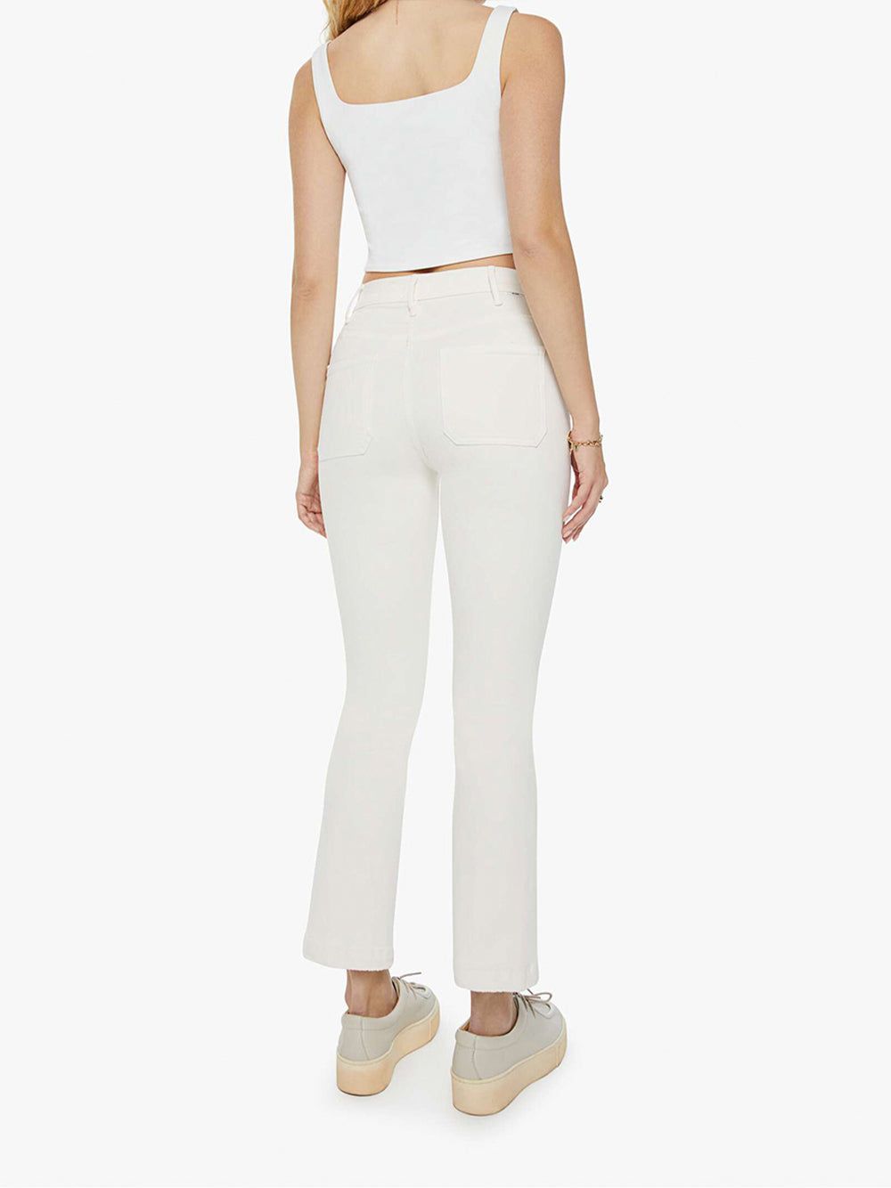 The Hustler Patch Pocket Flood Jean