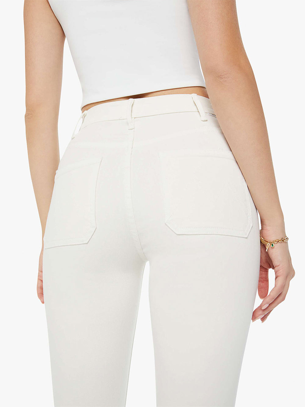 The Hustler Patch Pocket Flood Jean