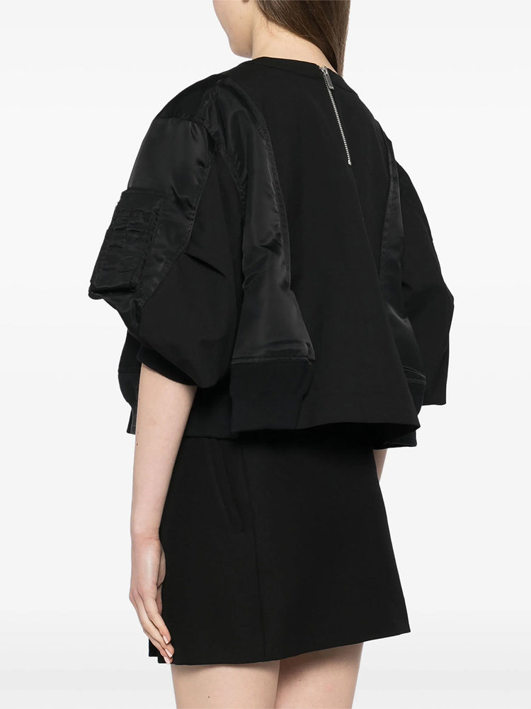 Sacai | Suiting & Nylon Twill Pullover – Kirna Zabête