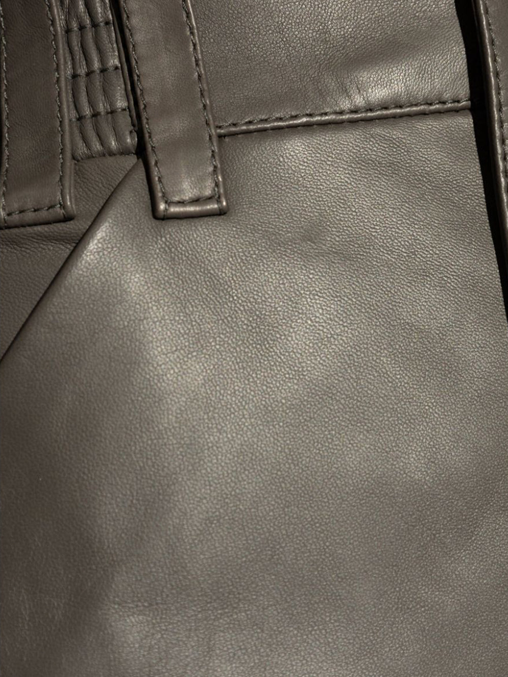 Leather Pencil Skirt