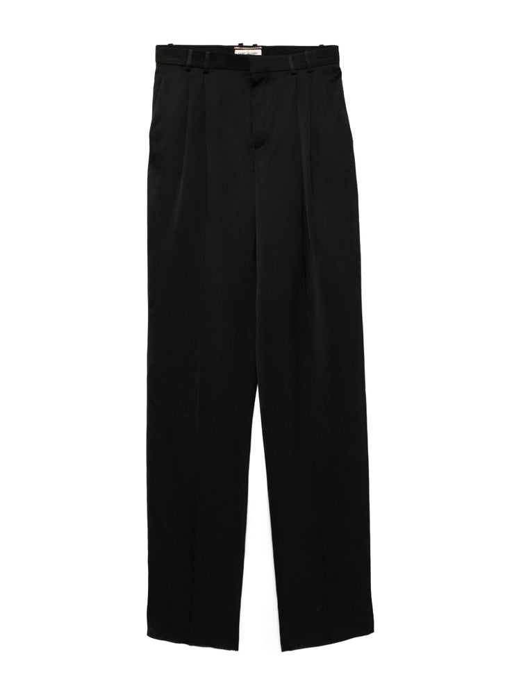 パンツ Saint Laurent Satin pants Saint Laurent | Silk Satin Trousers – Kirna Zabête