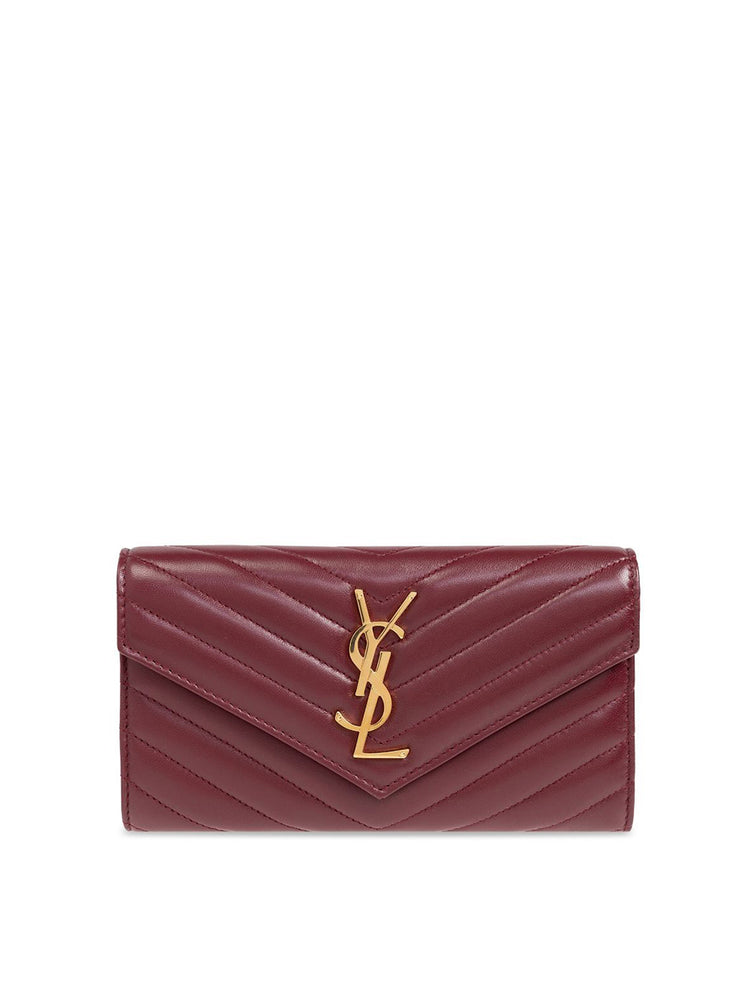 Saint Laurent | Large Cassandre Matelassé Flap Wallet – Kirna Zabête