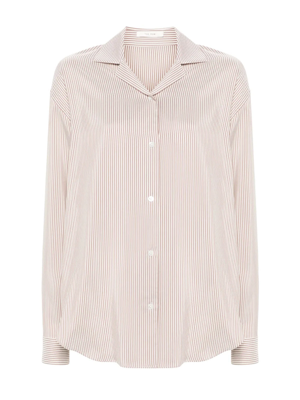 Valene Striped Silk Shirt