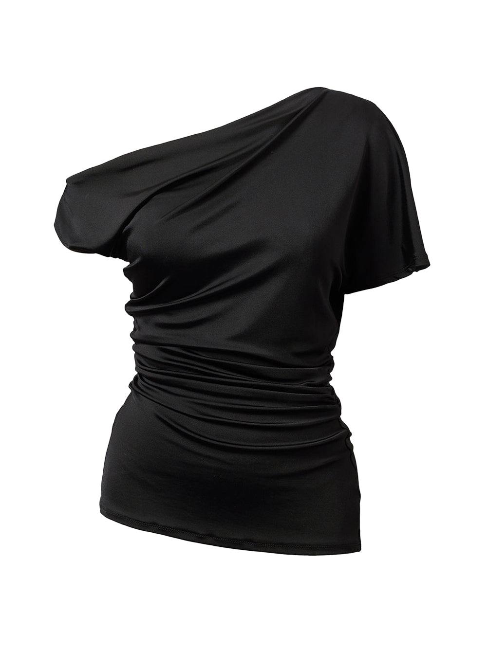 Aubree Ruched Midi Dress