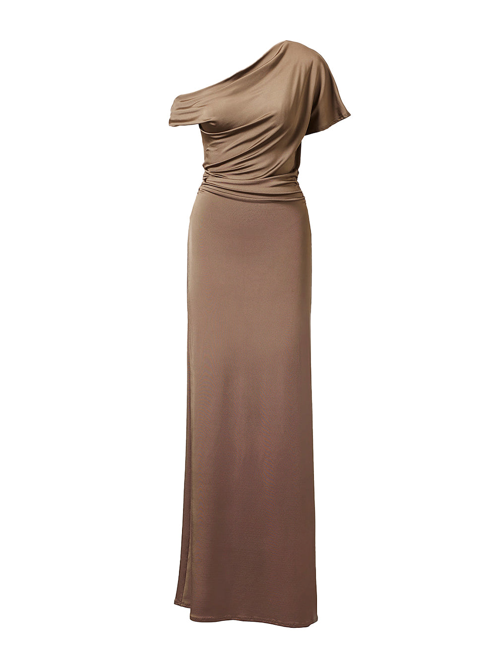 Aubree Ruched Midi Dress