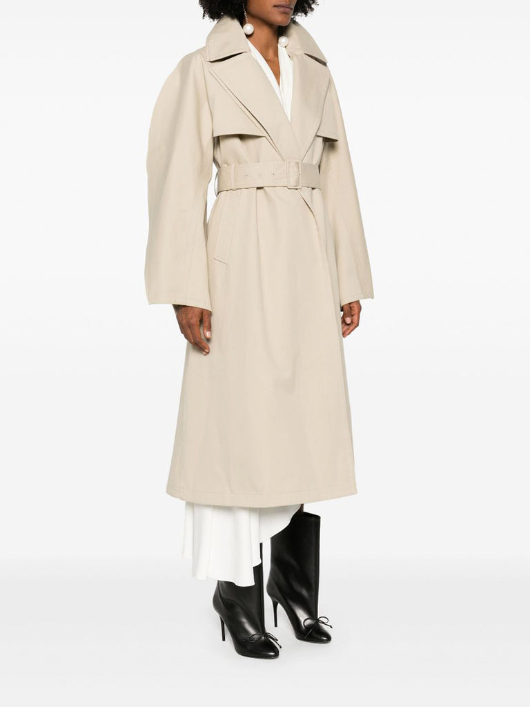 ジャケット・アウター nestrobe SUPIMA COTTON TRENCH COAT BEIGE ジャケット・アウター nestrobe SUPIMA COTTON TRENCH COAT
