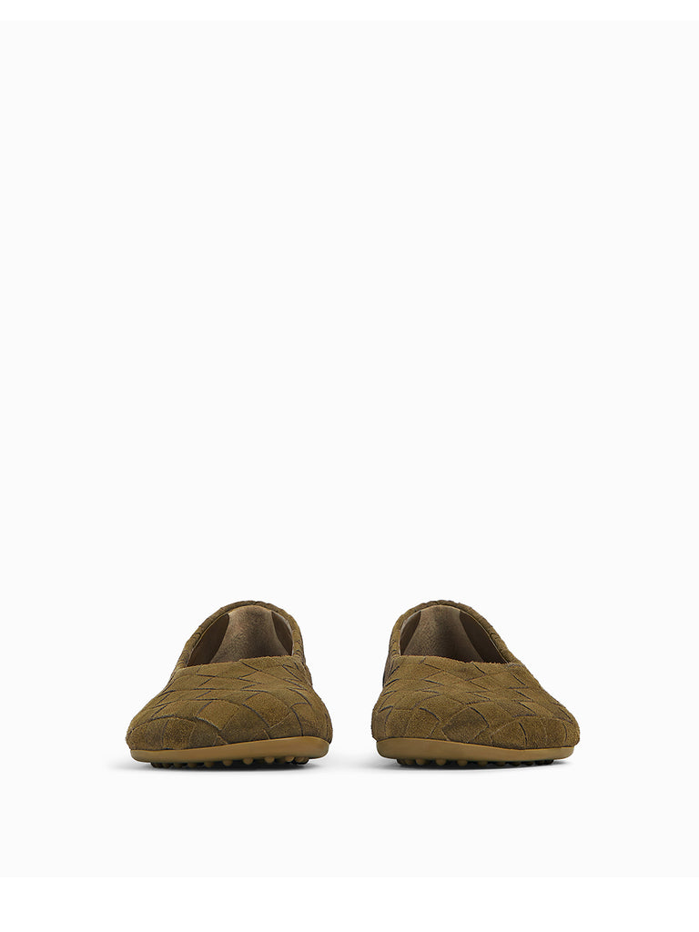 Bottega Veneta | Suede Atomic Ballerina Flats – Kirna Zabête