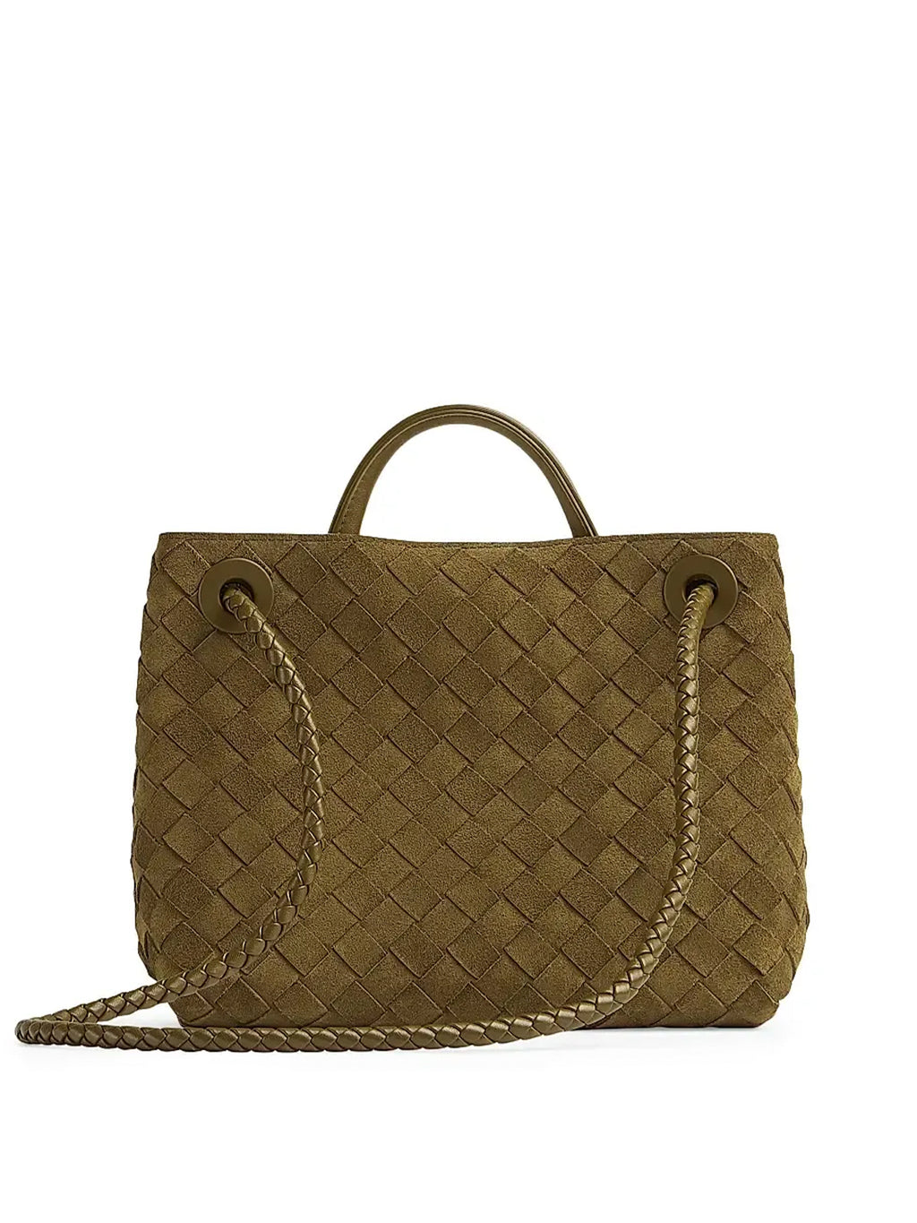 トートバッグ Bottega Veneta Andiamo Small Green Suede Leather Handbag Bottega Veneta Small Andiamo Suede Tote Bag | Neiman Marcus