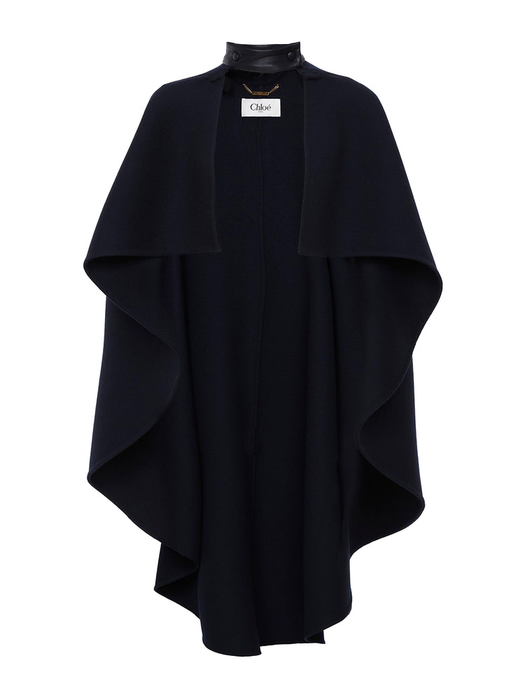 ポンチョ・ケープ CHLOE WOOL ASYMMETRIC CAPE Chloé | High-Low Wool Cape – Kirna Zabête