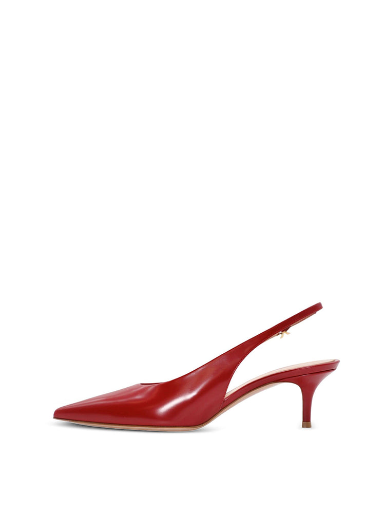 【関送込】GIANVITO ROSSI◆LEATHER PUMPS GIANVITO ROSSI Leather pumps | THE OUTNET