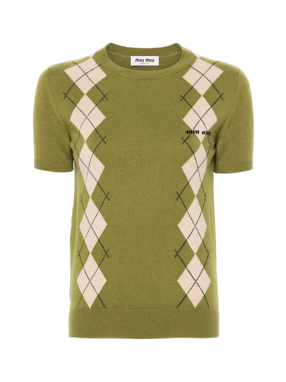 Argyle Knit Sweater