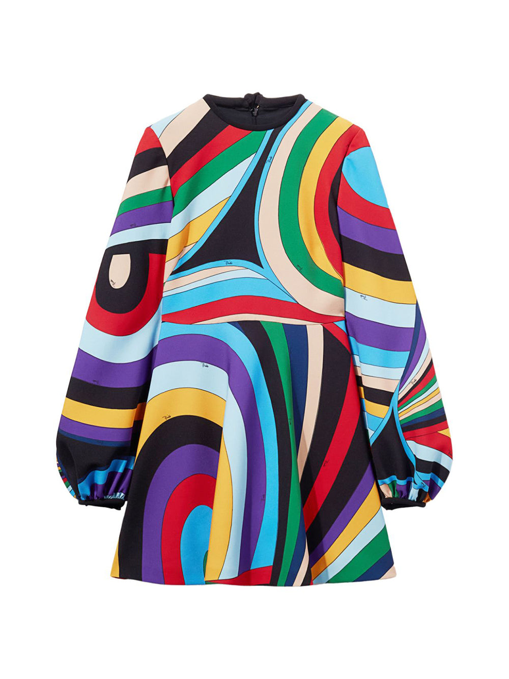 Pucci | Iride-Print Long Sleeve Mini Dress Kirna Zabte Pucci | Iride-Print Long Sleeve Mini Dress Kirna Zabte