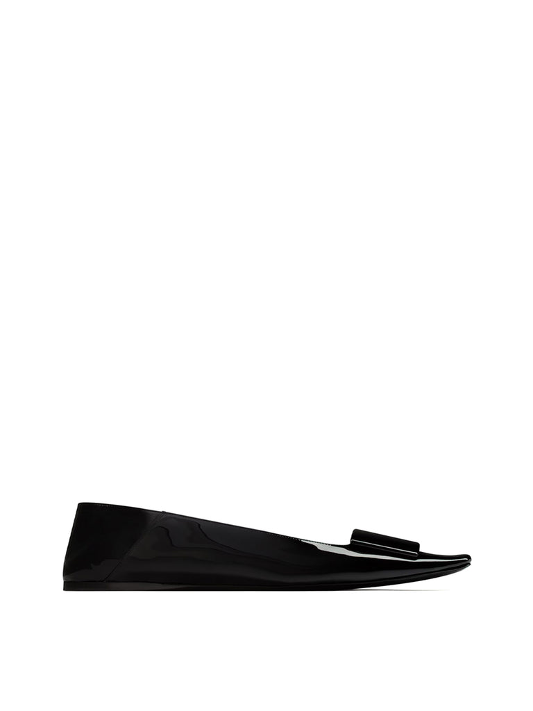 Saint Laurent | Patent Leather Poppy Ballet Flats – Kirna Zabête