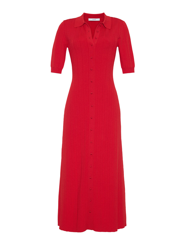 Adam Lippes | Fenwick Midi Dress  Kirna Zabte