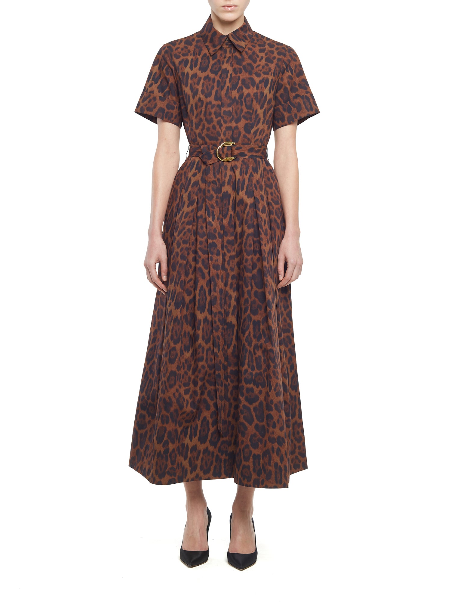 Leighton Poplin Midi Dress