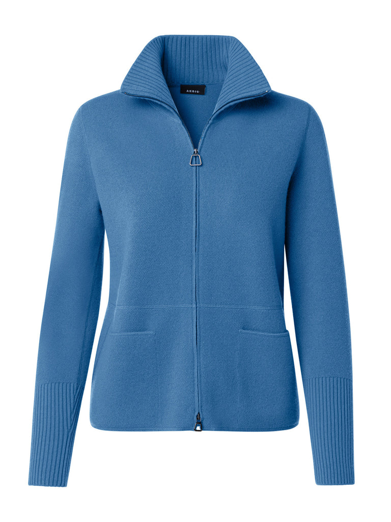 AKRIS | Cashmere Piqué Cardigan – Kirna Zabête