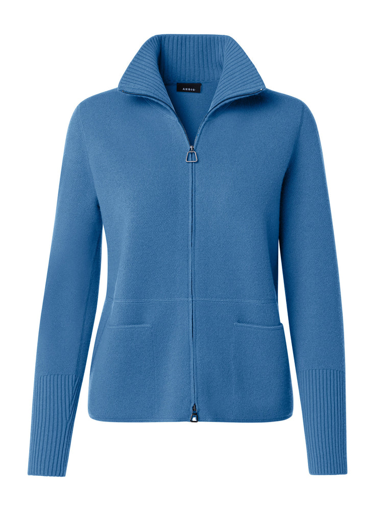 AKRIS | Cashmere Piqué Cardigan – Kirna Zabête