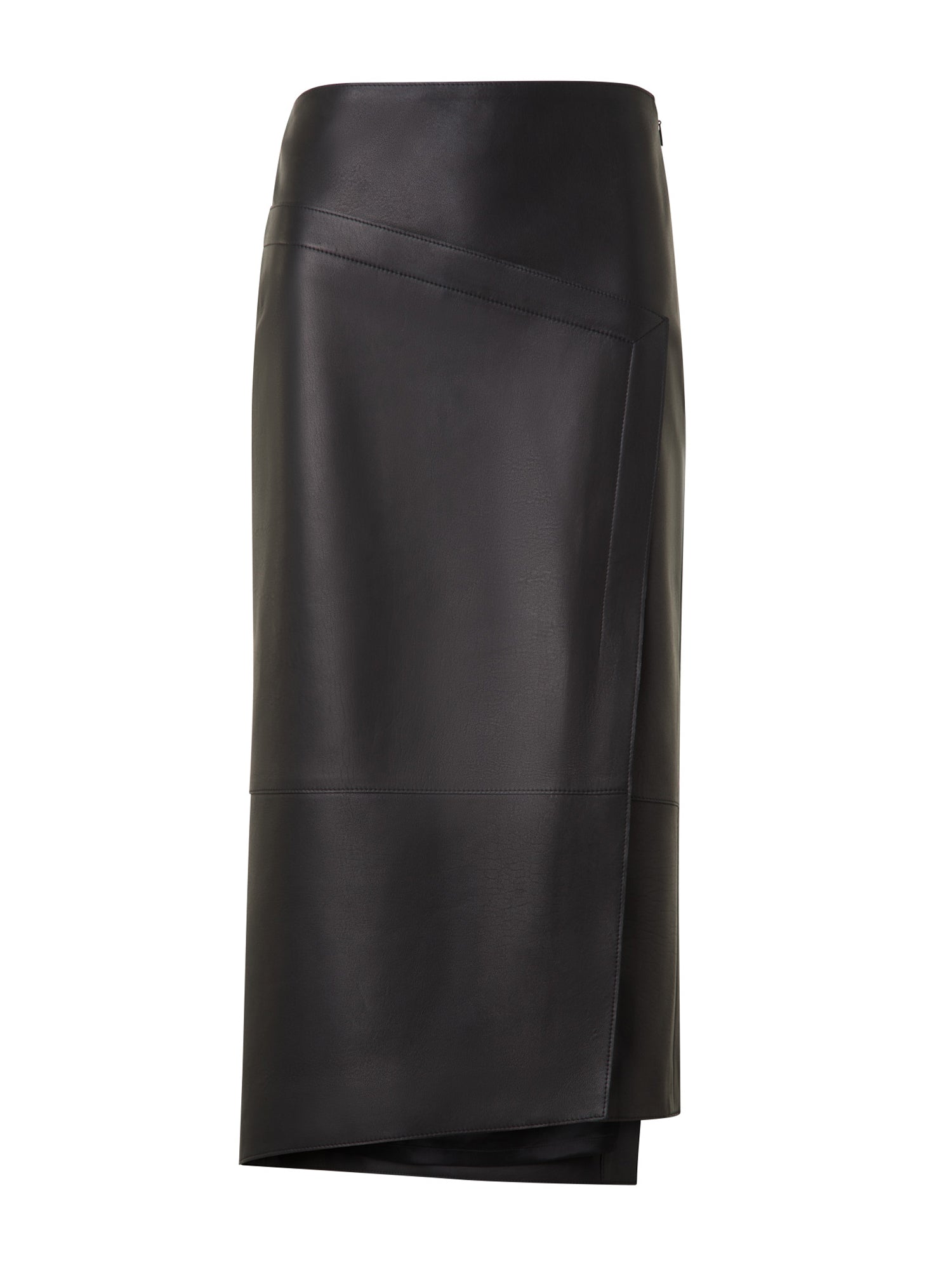 Lambskin Pencil Skirt