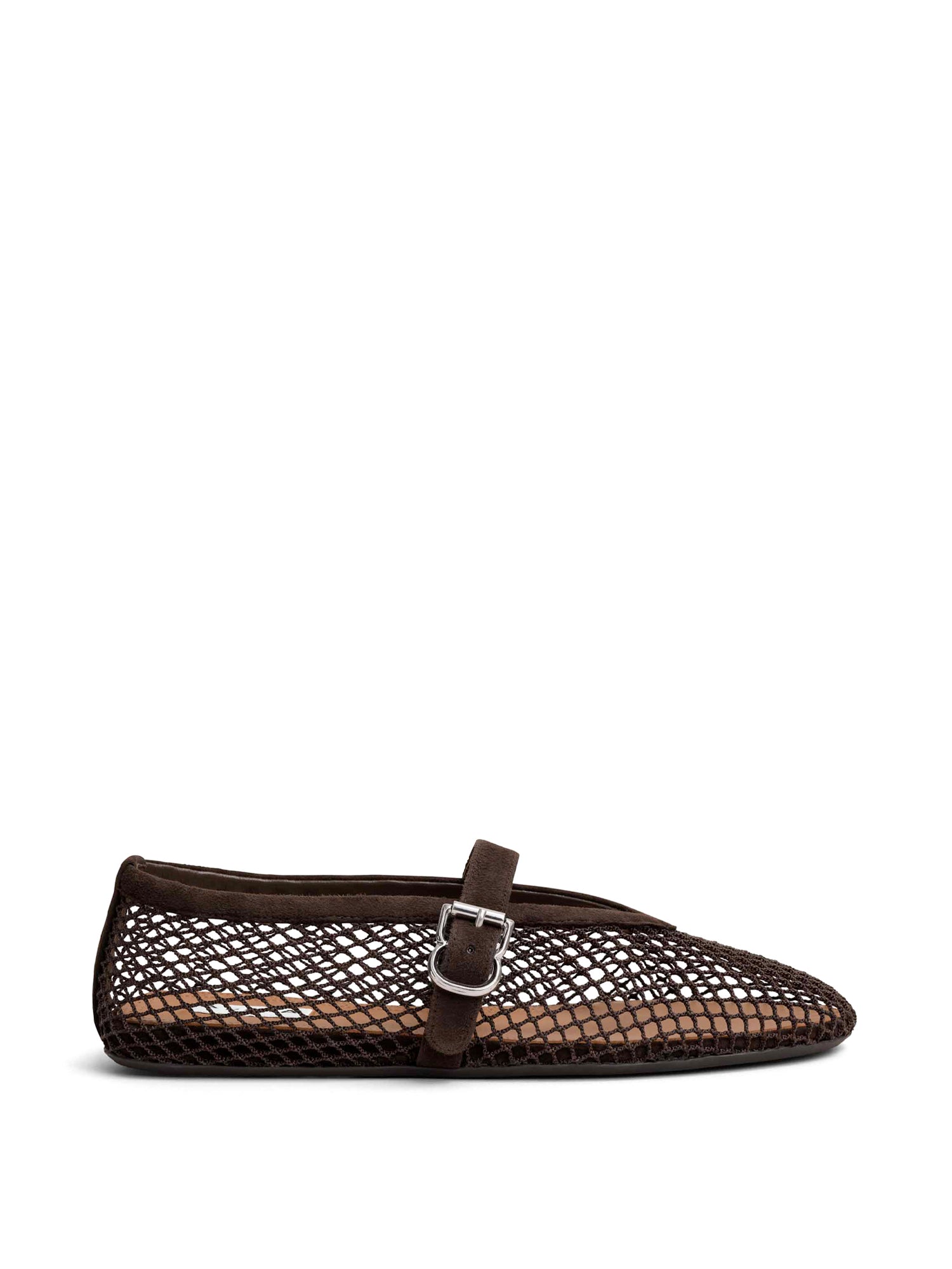 Fishnet Ballet Flats