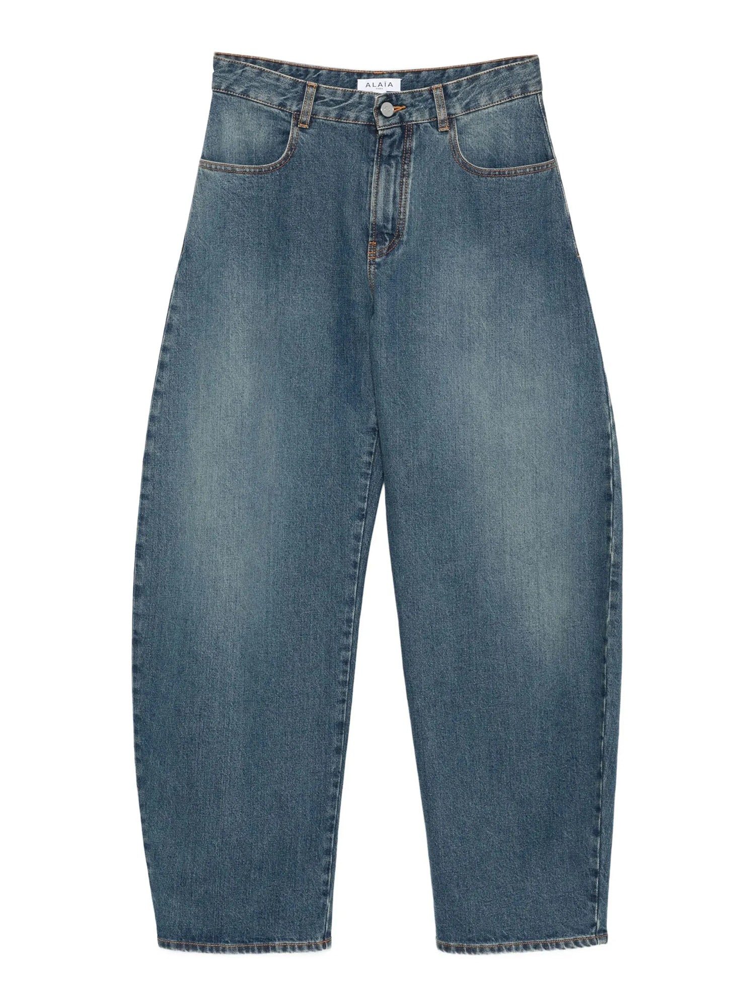 Low Rise Round Jeans