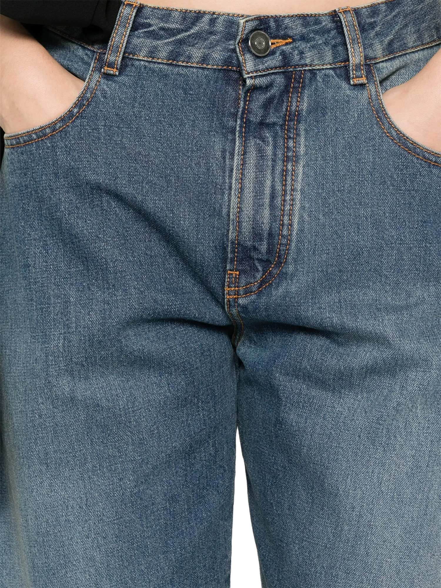 Low Rise Round Jeans