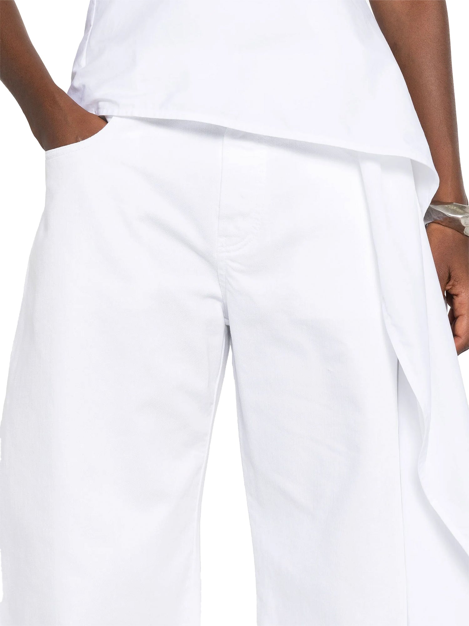 Low Rise Round Jeans