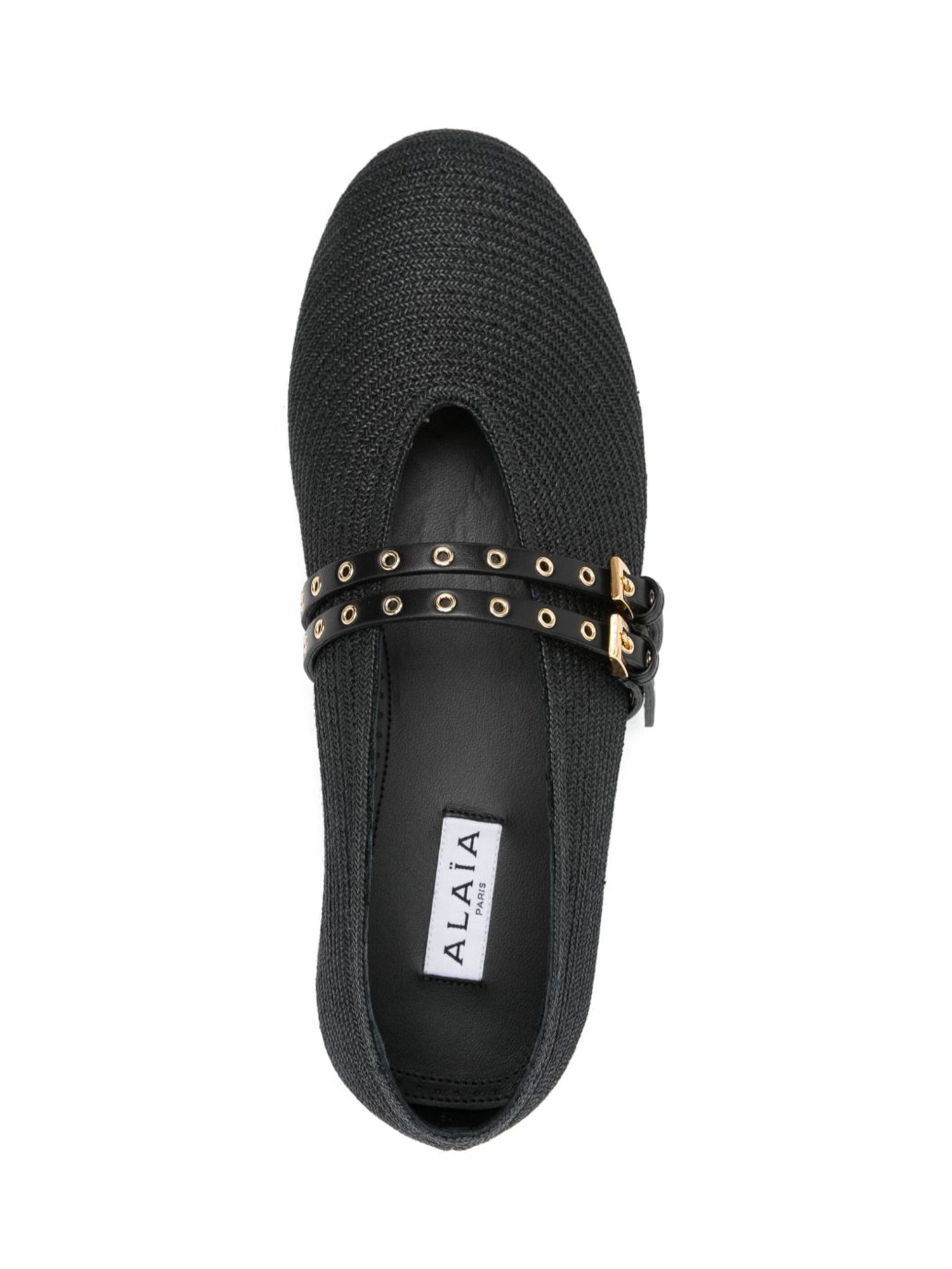 Paper Straw Ballet Flats