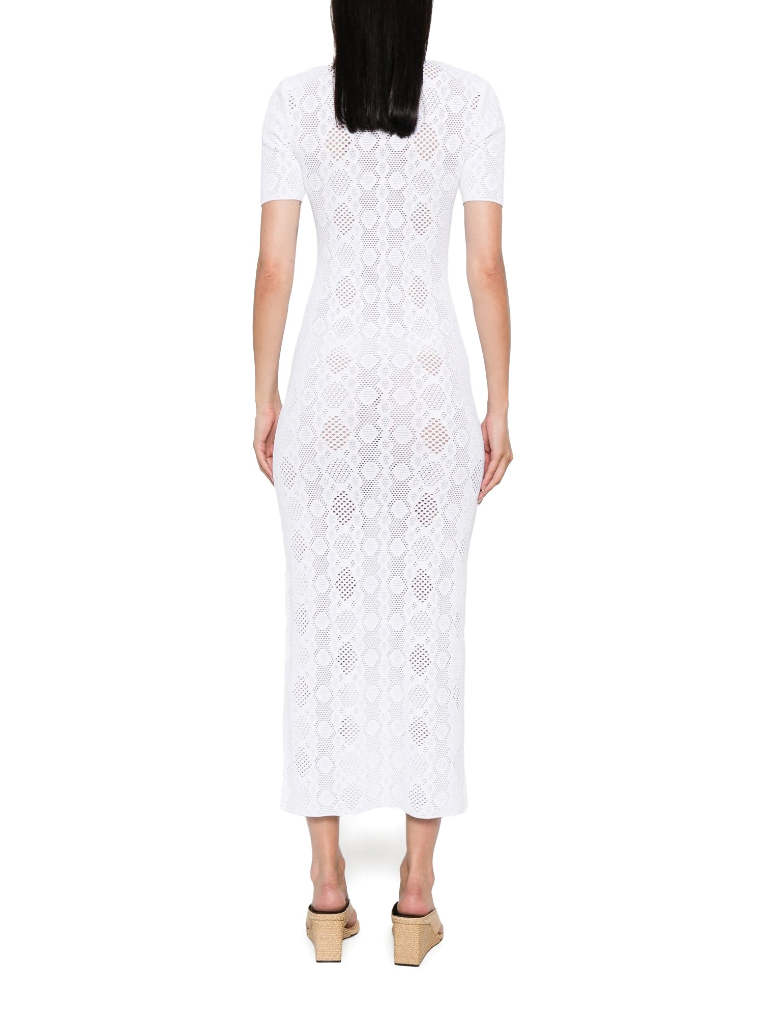 Python Lace Knit Dress