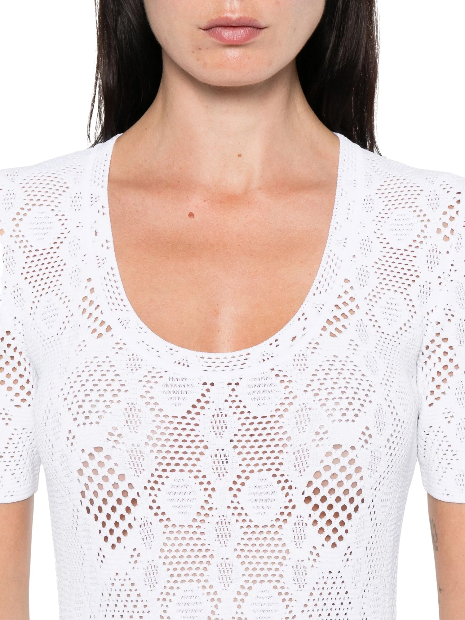 Python Lace Knit Dress