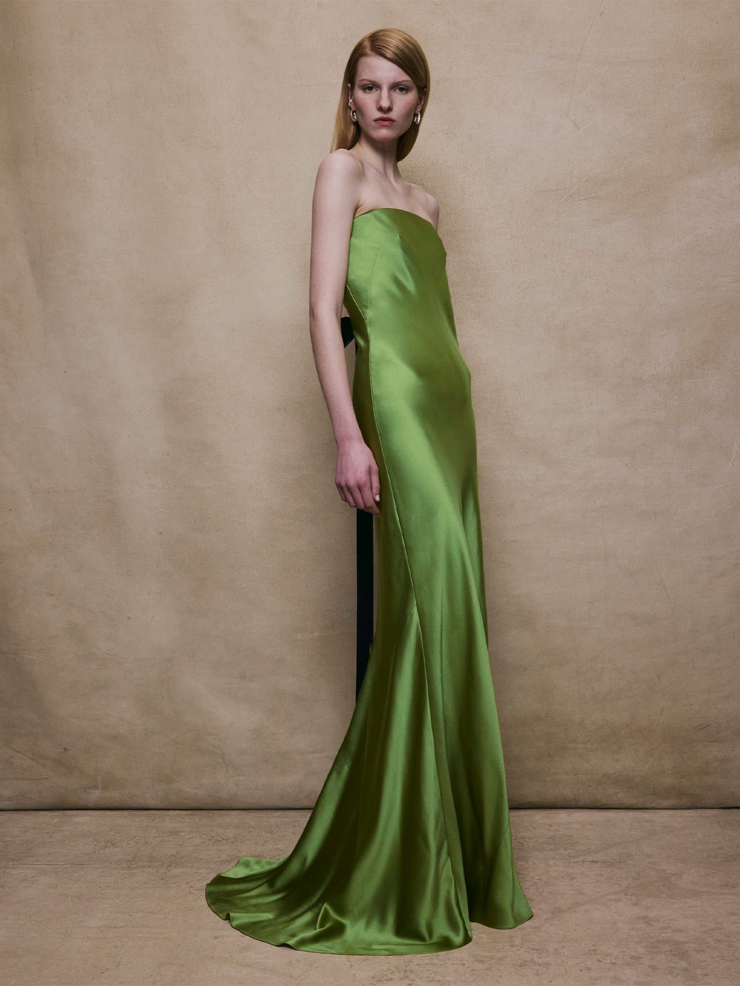 Open Back Bow Gown