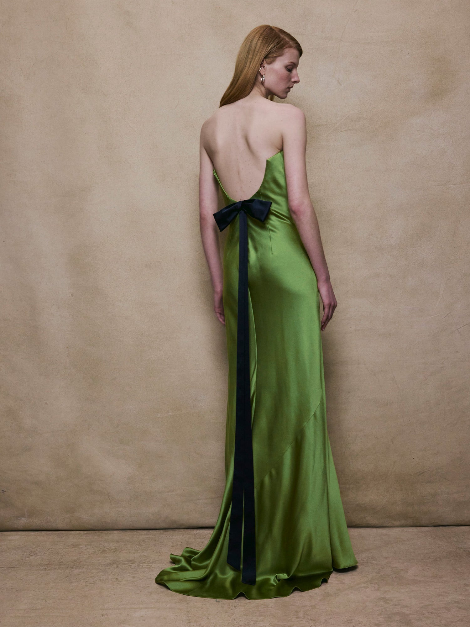 Open Back Bow Gown