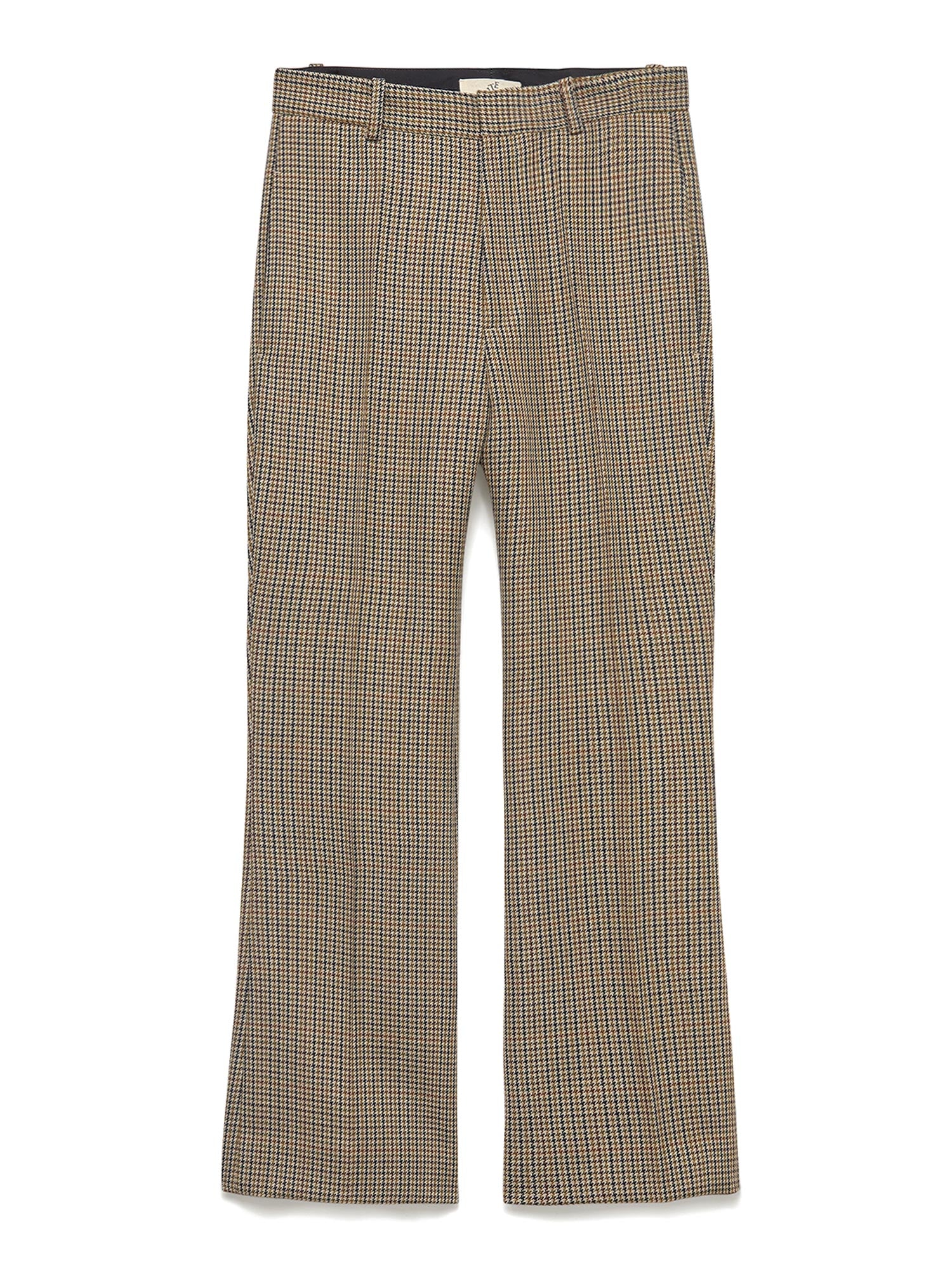 Credo Cropped Checked Trousers