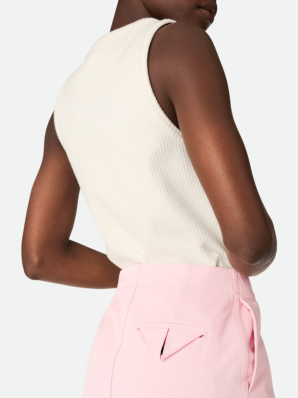 Cotton Twill Wrap Skirt
