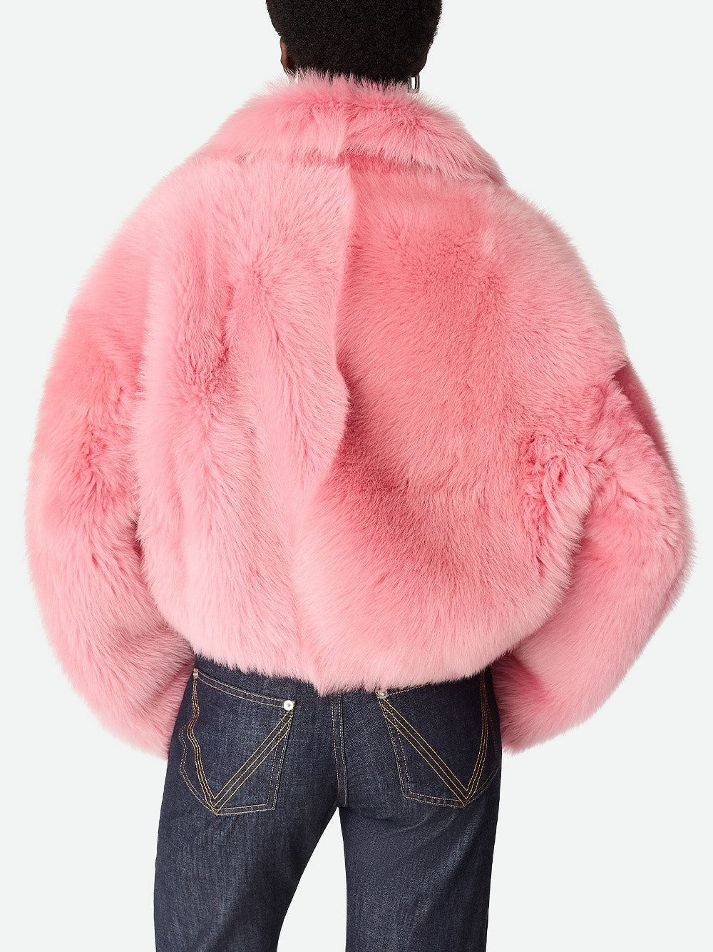 Toscana Shearling Cropped Blouson