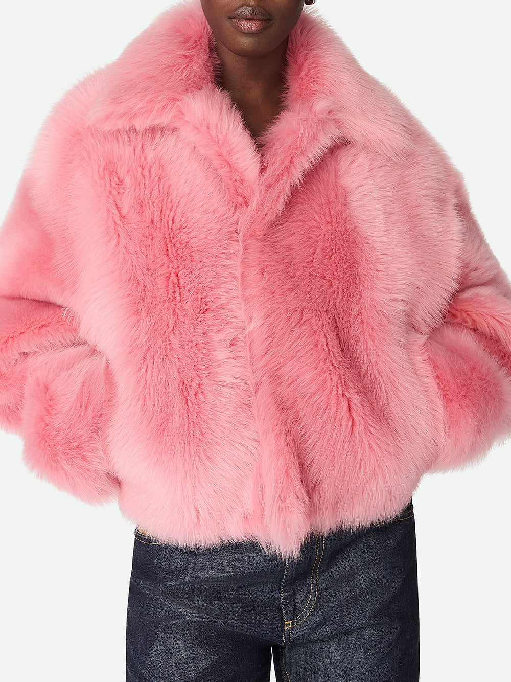 Toscana Shearling Cropped Blouson