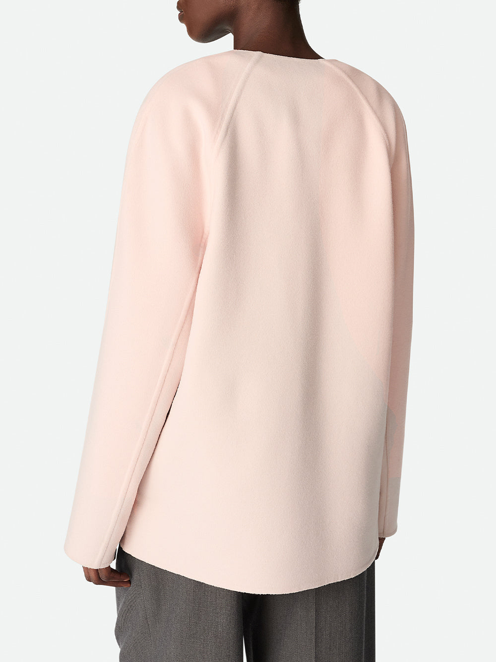 Light Wool And Cashmere Coat