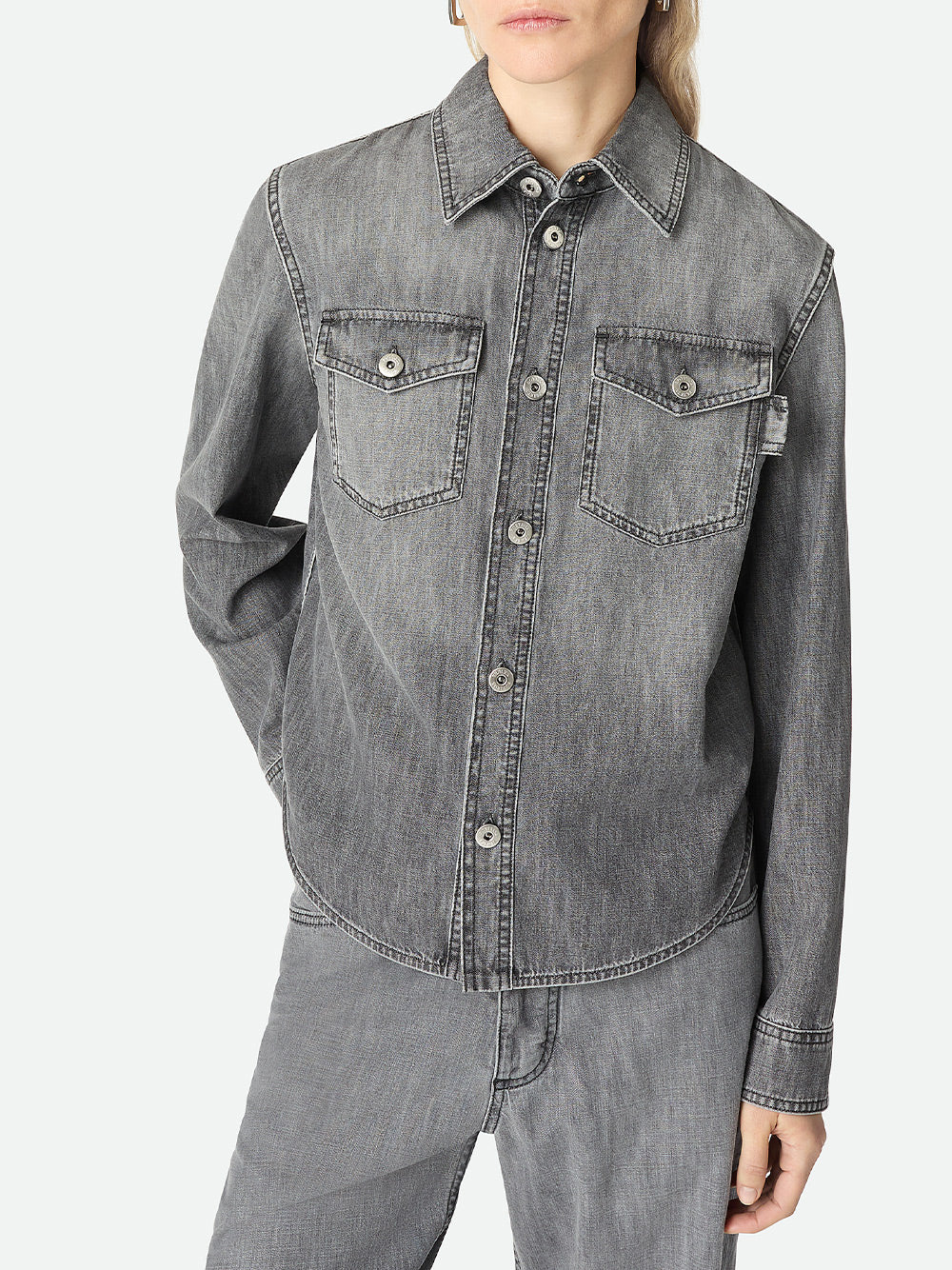 Washed Denim Shirt