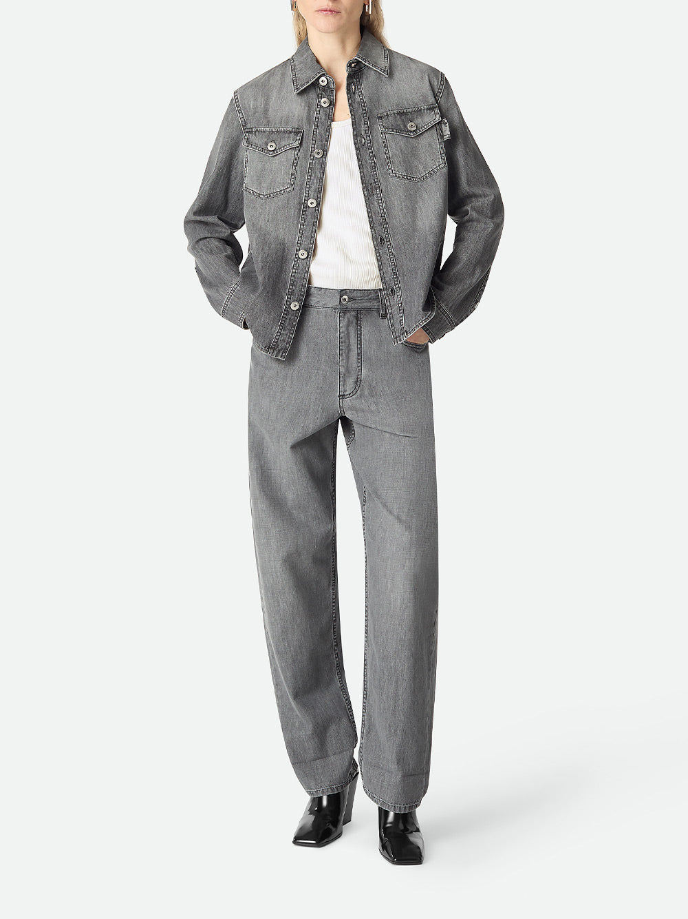 Washed Denim Shirt