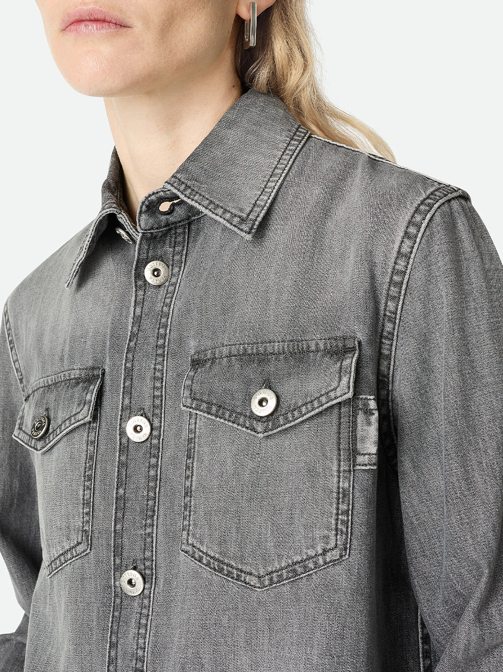 Washed Denim Shirt