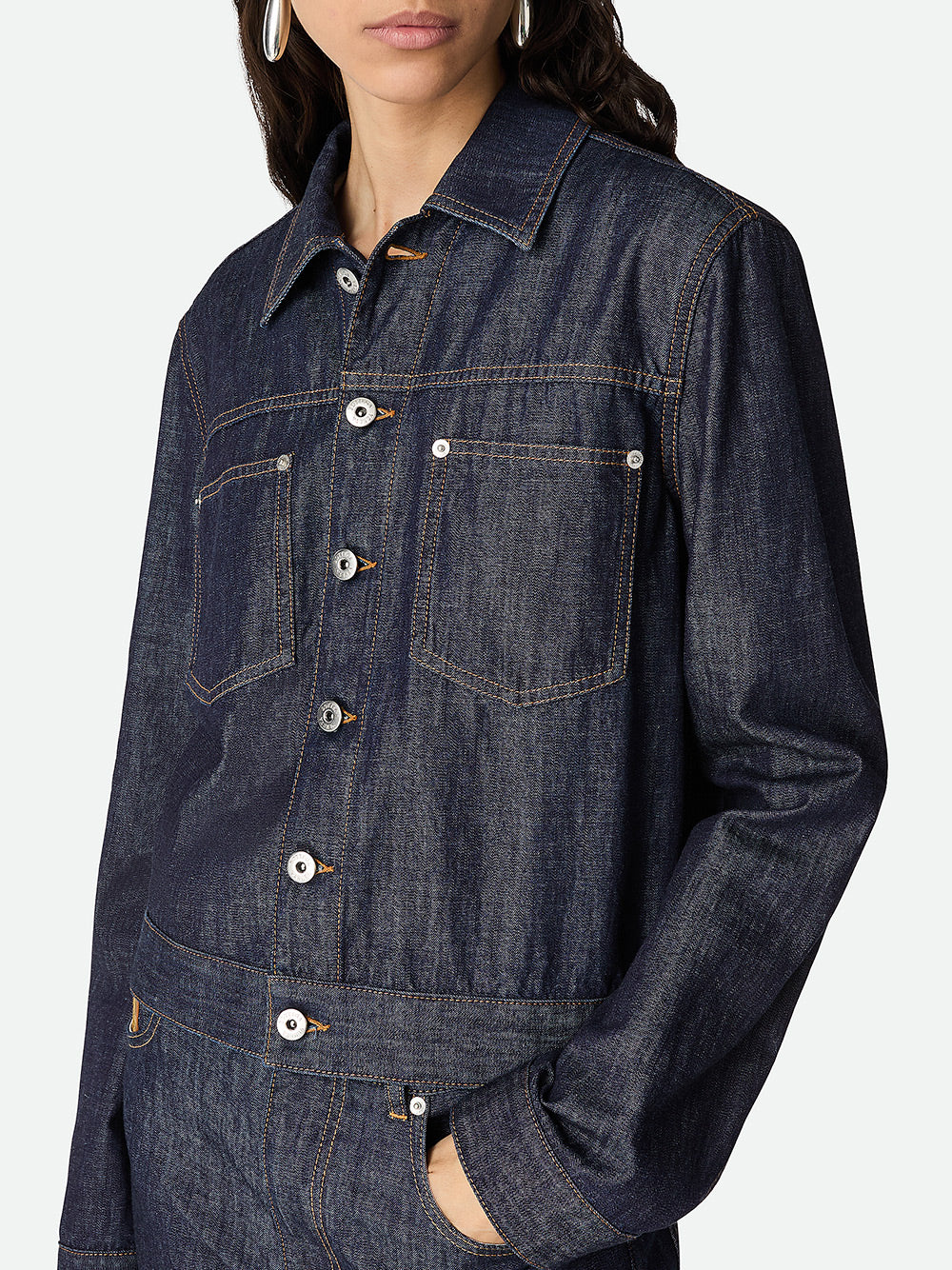 ジャケット・アウター BOTTEGA VENETA wax coating denim jacket BOTTEGA VENETA wax coating denim jacket | NOIR ONLINE
