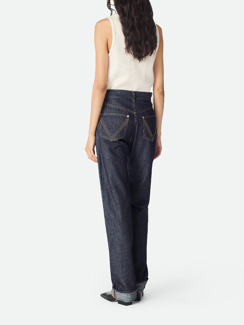 【Bottega Veneta】インディゴ ストレート デニムパンツ Bottega Veneta | Indigo Straight Jeans – Kirna Zabête