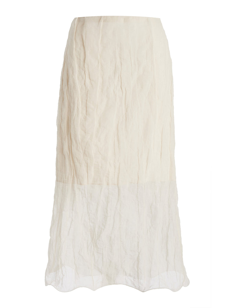 【美品】BANDEL 、WOMENS BASIC SKIRT 、2サイズ、白 Brandon Maxwell | James Midi Skirt – Kirna Zabête