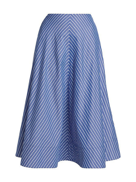 美品 THE ROW TINNA SKIRT THE ROW ザ・ロウ☆スカート バックスリット 黒 2025SS