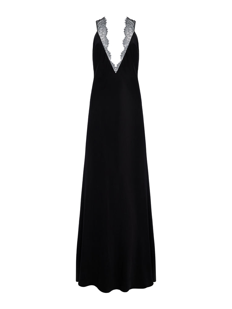 マラドーナ Brandon Maxwell | Malone Lace-Trimmed Slip Dress – Kirna Zabête