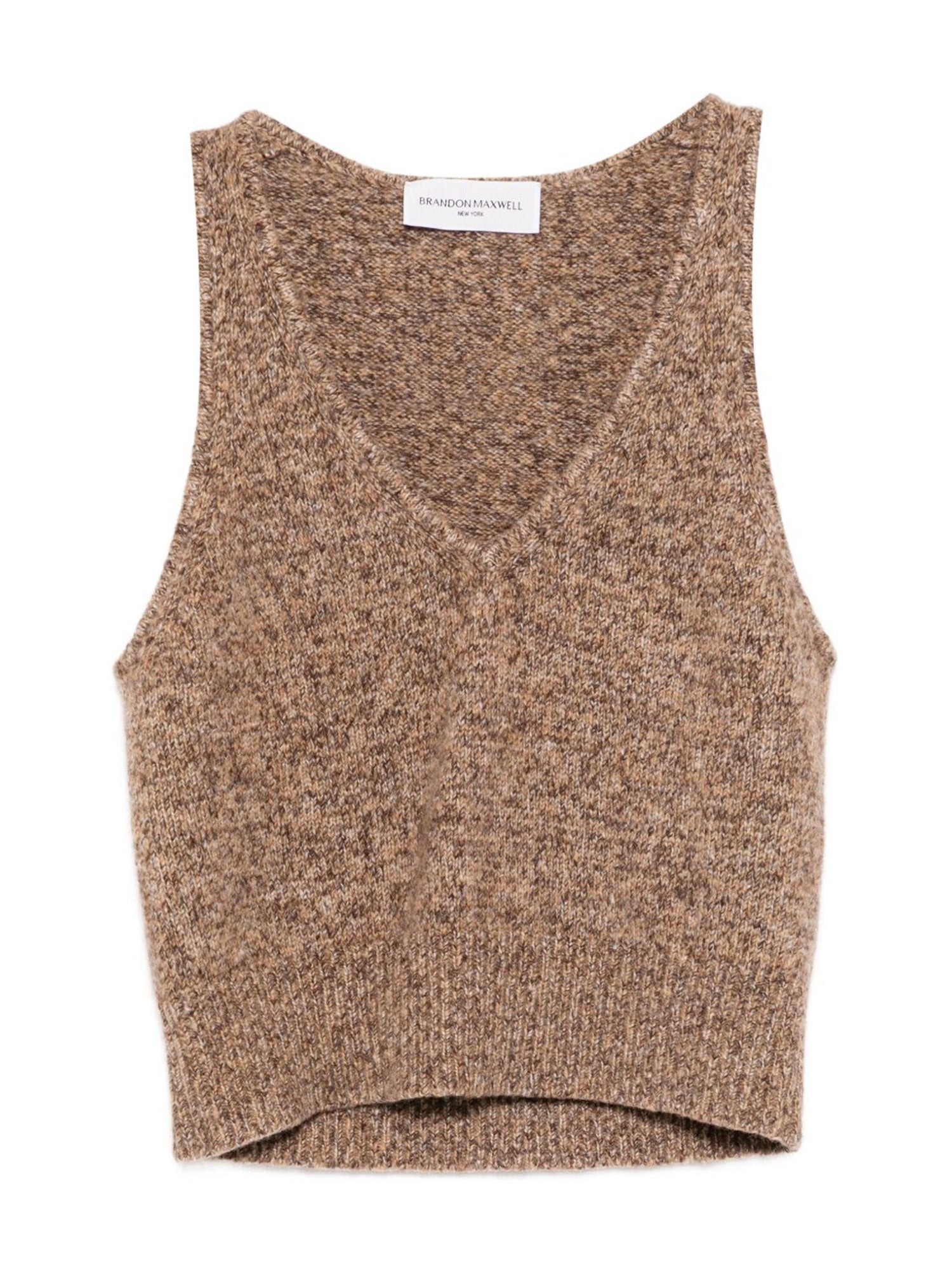 Reese Cashmere-Silk Knit Tank