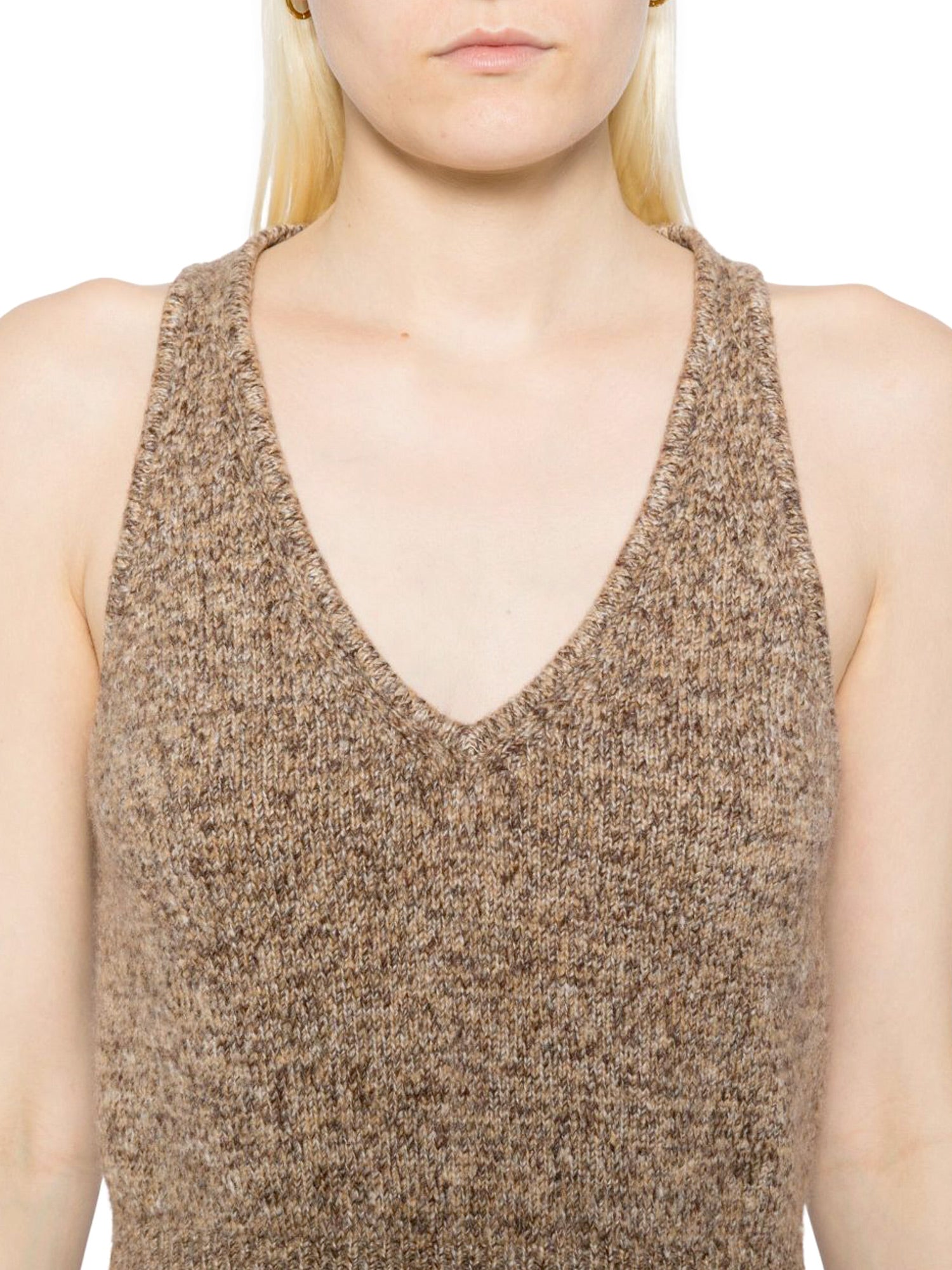 Reese Cashmere-Silk Knit Tank