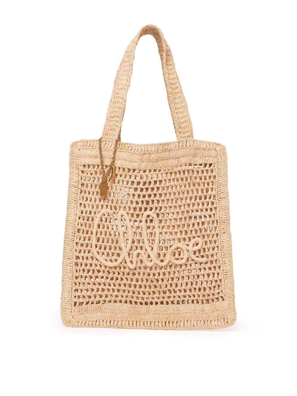 Summer Banana Raffia Tote